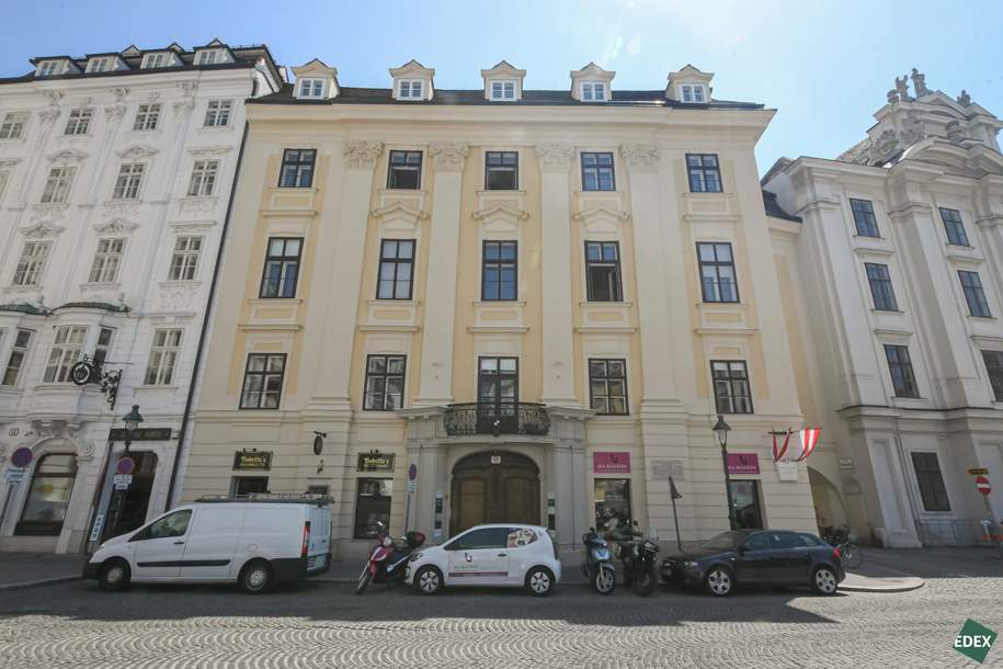 Geschäftslokal im Palais Collalto, Gewerbeobjekt-miete, 3.563,53,€, 1010 Wien 1., Innere Stadt