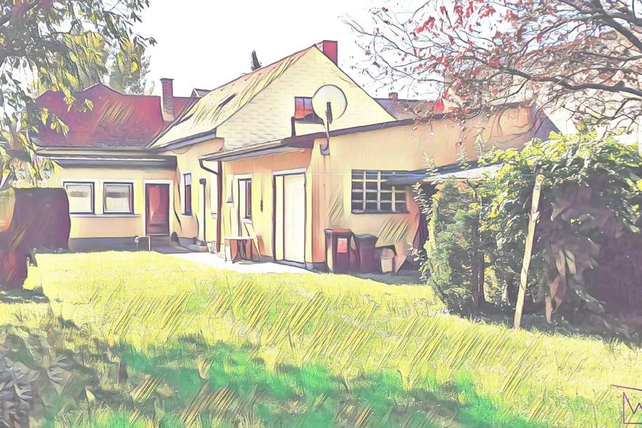 Geräumiges Einfamilienhaus mit zusätzlichem Baugrund – tolle Gelegenheit!, Haus-kauf, 368.000,€, 2486 Baden