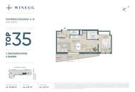 HOCH HINAUS >> 1. Dachgeschoss mit Terrasse >> klimatisierter 2-Zimmer Wohntraum mit Top Anbindung