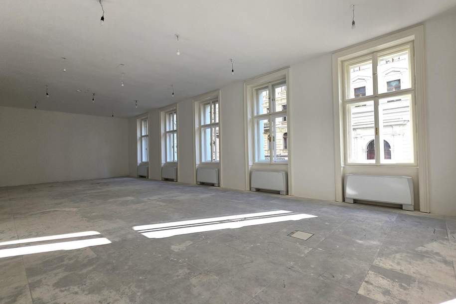 ERSTBEZUG ca. 662 m² exklusive Bürofläche in der Wiener Innenstadt – mehr Raum für große Visionen, Gewerbeobjekt-miete, 23.679,86,€, 1010 Wien 1., Innere Stadt