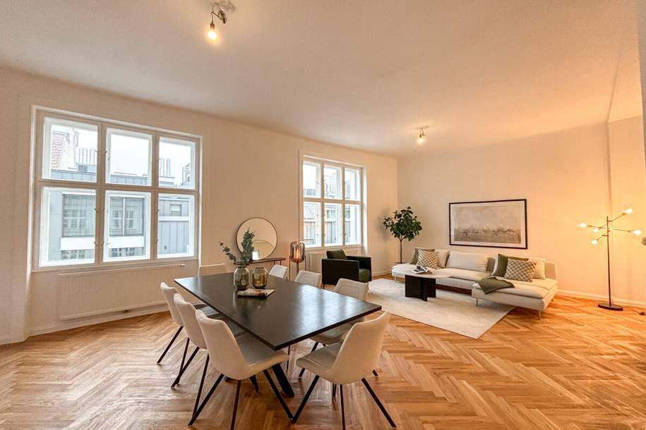Fantastische 3 Zimmer Altbauwohnung Nähe Schottenfeldgasse, Wohnung-kauf, 695.000,€, 1070 Wien 7., Neubau