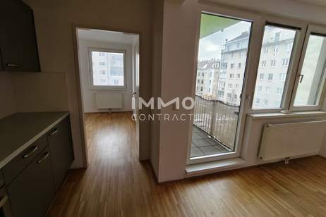 Hofseitige 2-Zimmer Wohnung mit Balkon in der Wielandgasse, Wohnung-miete, 850,30,€, 1100 Wien 10., Favoriten