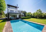 Traumhafte Villa mit Pool, Garten &amp; Weitblick in Brunn am Gebirge