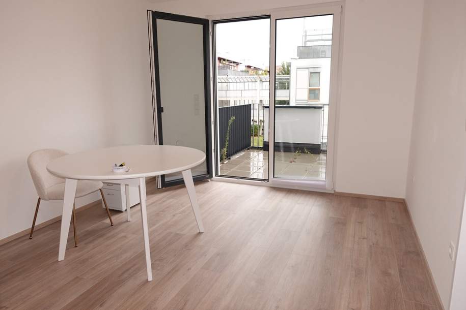 BALKON, HOFSEITIG, ZWEITBEZUG -2 Zimmer-Neubauwohnung, Wohnung-miete, 869,00,€, 1210 Wien 21., Floridsdorf