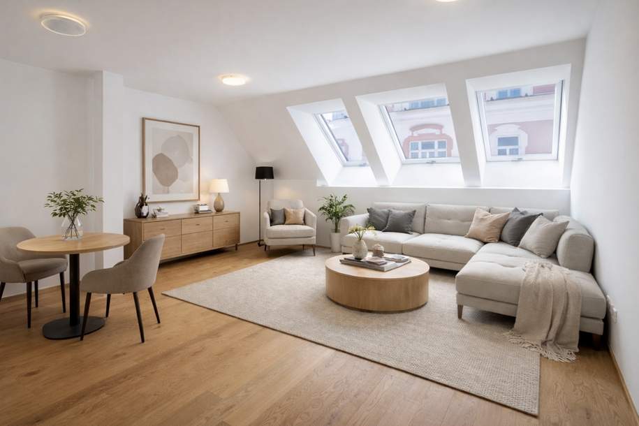 City Life pur: Moderne 2-Zimmer-Wohnung in Bestlage!, Wohnung-kauf, 309.000,€, 9020 Klagenfurt(Stadt)