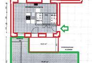 herrliche 3,5 Zimmer Architektenwohnung mit Garten+Loggia+viel Flair