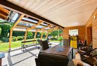 Stilvolles Haus mit Gästewohnung und großem Grundstück in Gehweite zum Neufelder See