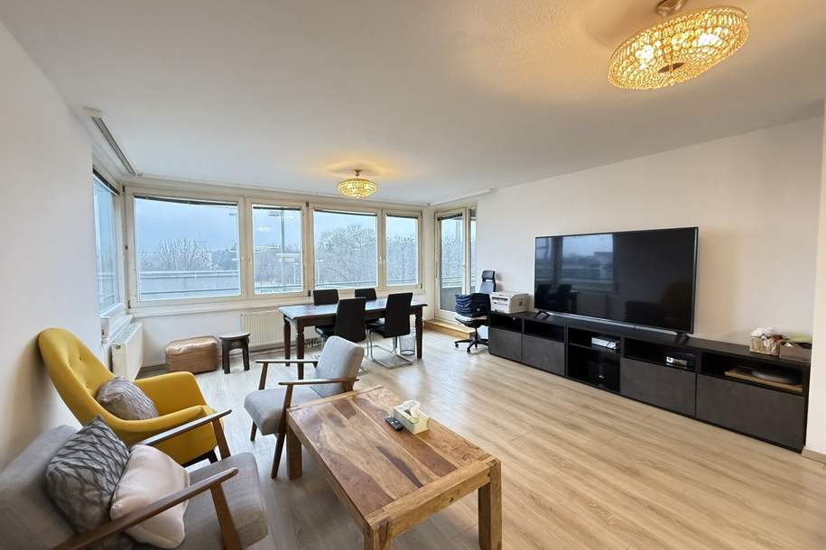 Donaupark nur einen Sprung entfernt: Möblierte 3 Zimmer mit Loggia!, Wohnung-miete, 1.750,00,€, 1220 Wien 22., Donaustadt