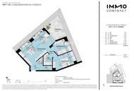Terrassentraum: 3-Zimmer-Dachgeschoßwohnung mit durchdachtem Grundriss – provisionsfreier Erstbezug