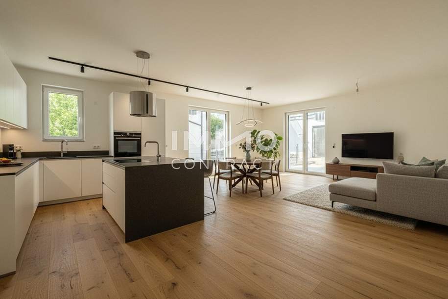 Anlegerwohnung mit Mehrwert: 3 Zimmer + Garten, Terrasse &amp; Balkon in Top-Lage, Haus-kauf, 390.000,€, 1220 Wien 22., Donaustadt