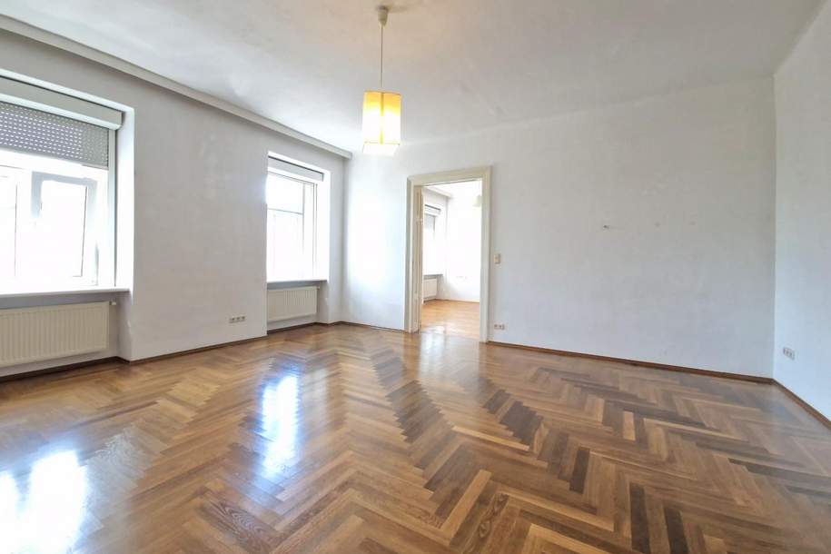 Große 2-Zimmer-Altbauwohnung im 3. Liftstock nahe Palais Lichtenstein, Wohnung-miete, 1.050,00,€, 1090 Wien 9., Alsergrund