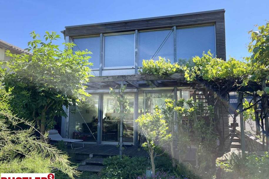 Modernes Kleingartenhaus mit beeindruckenden Fensterfronten & traumhaftem Garten in 1230 Wien, Haus-kauf, 398.000,€, 1230 Wien 23., Liesing