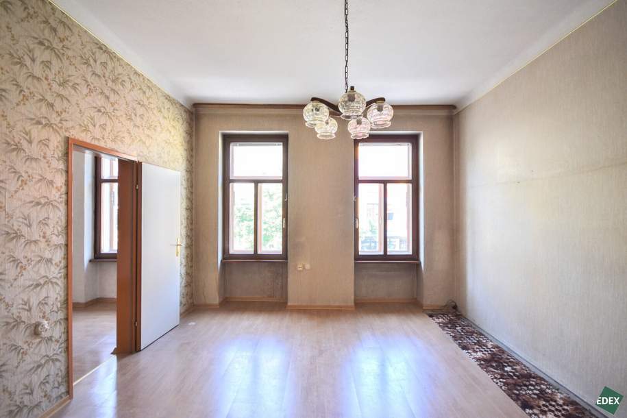Altbau mit Gestaltungspotenzial nahe U6 Meidling, Wohnung-kauf, 148.900,€, 1120 Wien 12., Meidling