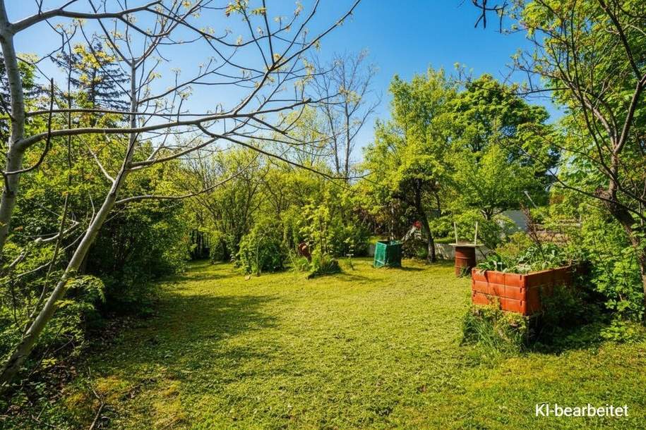 Grünruhelage: Baugrund mit Abbruchhaus zwischen Hanusch KH und Flötzersteig, Grund und Boden-kauf, 690.000,€, 1140 Wien 14., Penzing