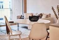 Apollogasse: Wohnen mit Qualität – Miele-Küche, Parkett &amp; südseitige Loggia