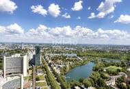 DC2 Tower: 39. Etage - Panorama-Ausblick und Loggia