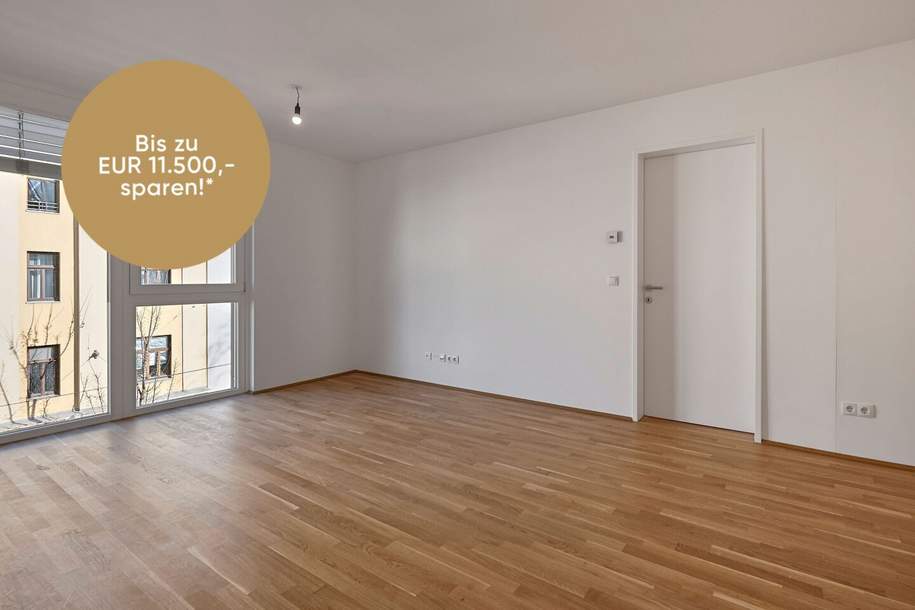 2-Zimmer-Anlegerwohnung mit 47 m² – perfekter Grundriss, starke Vermietbarkeit, Wohnung-kauf, 291.100,€, 1210 Wien 22., Donaustadt