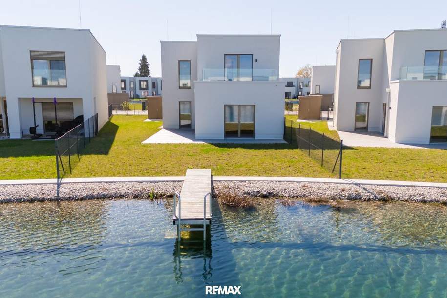 Ihr Wohntraum am See - Einfamilienhaus "Federleicht" direkt am Wasser - Urlaubsflair inklusive! Provisionsfrei, Haus-kauf, 3484 Tulln