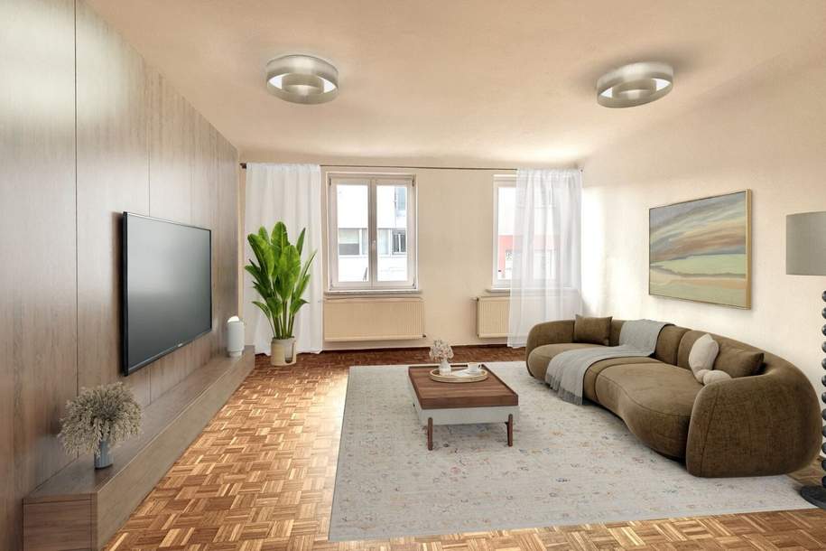 Bieterverfahren: 80 m² Raumwunder - Stadtleben &amp; Ruhe vereint, Raumreserve inklusive!, Wohnung-kauf, 290.000,€, 1170 Wien 17., Hernals