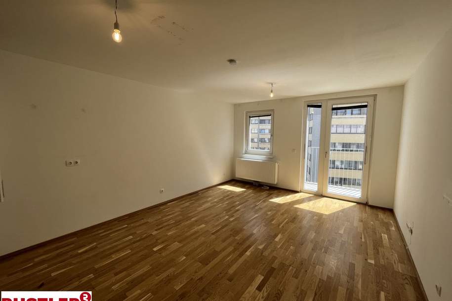 Moderne 1-Zimmerwohnung mit Balkon, Wohnung-miete, 687,36,€, 1110 Wien 22., Donaustadt