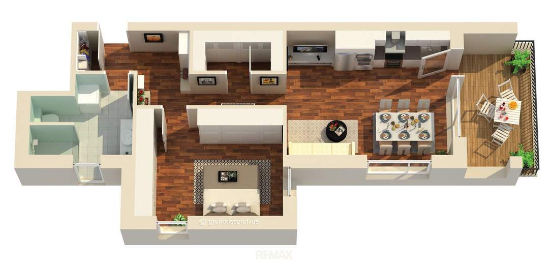2 Zimmer Neubau-Wohnung Top 2