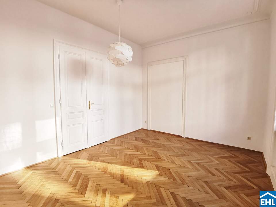 Stilvolles Wohnen! Schöne 3 Zimmer-Altbauwohnung in Toplage am Schwarzenbergplatz