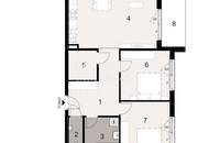 Rückzugsort im Herzen der Stadt: 3 Zimmer mit Blick auf den ruhigen Innenhof - mit Balkon und nahe zur U4