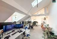 Stylisches Maisonette - Büro mit atemberaubender Dachterrasse nahe Naschmarkt! Garagen verfügbar!