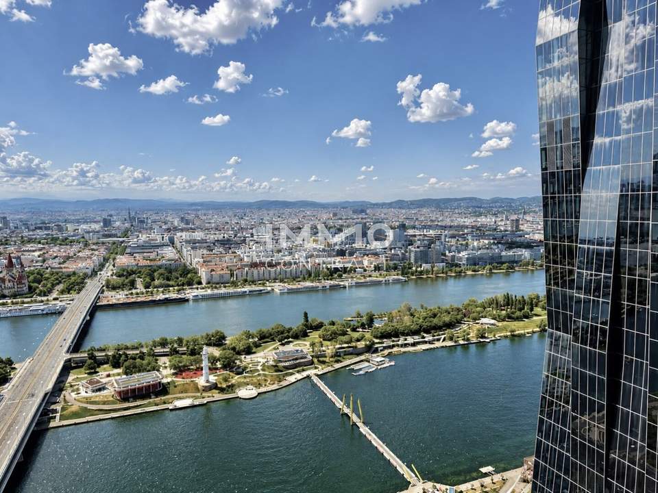 40. Etage - Westseitiges 2-Zimmer-Apartment mit Weitblick und Abendsonne