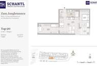 Jetzt Early Bird Aktion sichern! ZUM JUNGBRUNNEN! Hier lässt es sich leben... 3-Zimmer Wohnung mit Süd-Loggia! Beste Infrastruktur + Hochwertige Materialien + Garagenplatz optional!