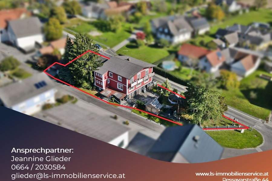 Exklusives &amp; markantes Mehrfamilienhaus in Großhart – Wohnen, Arbeiten &amp; Leben unter einem Dach, Haus-kauf, 697.000,€, 8272 Hartberg-Fürstenfeld