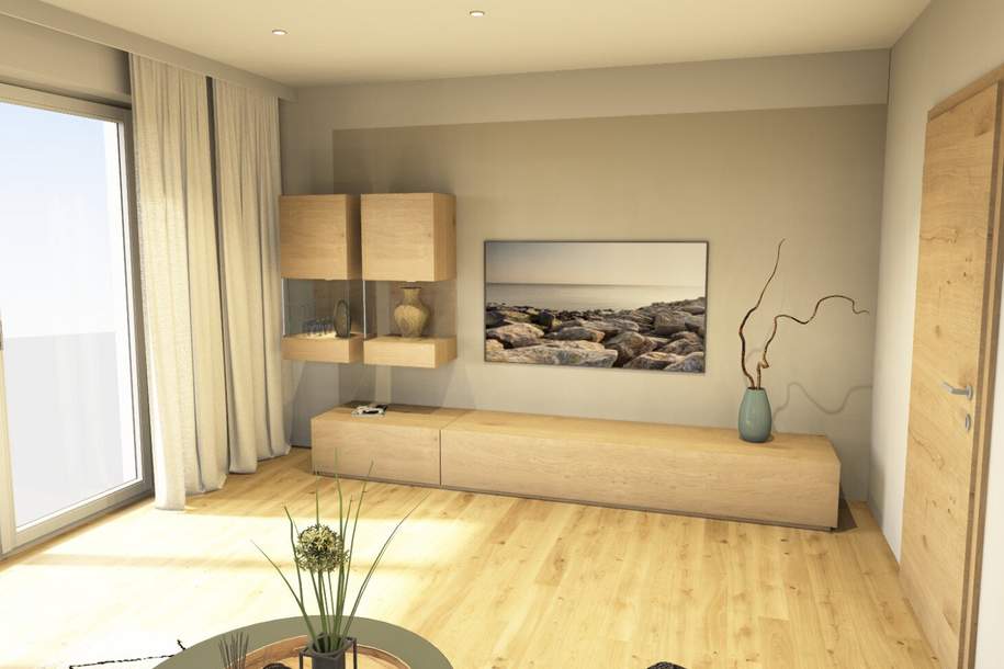 Erstbezug: 3-Zi-Wohnung mit Balkon &amp; Stellplatz in Obersteiermark, 58,5m², €147.000, Wohnung-kauf, 8933 Liezen