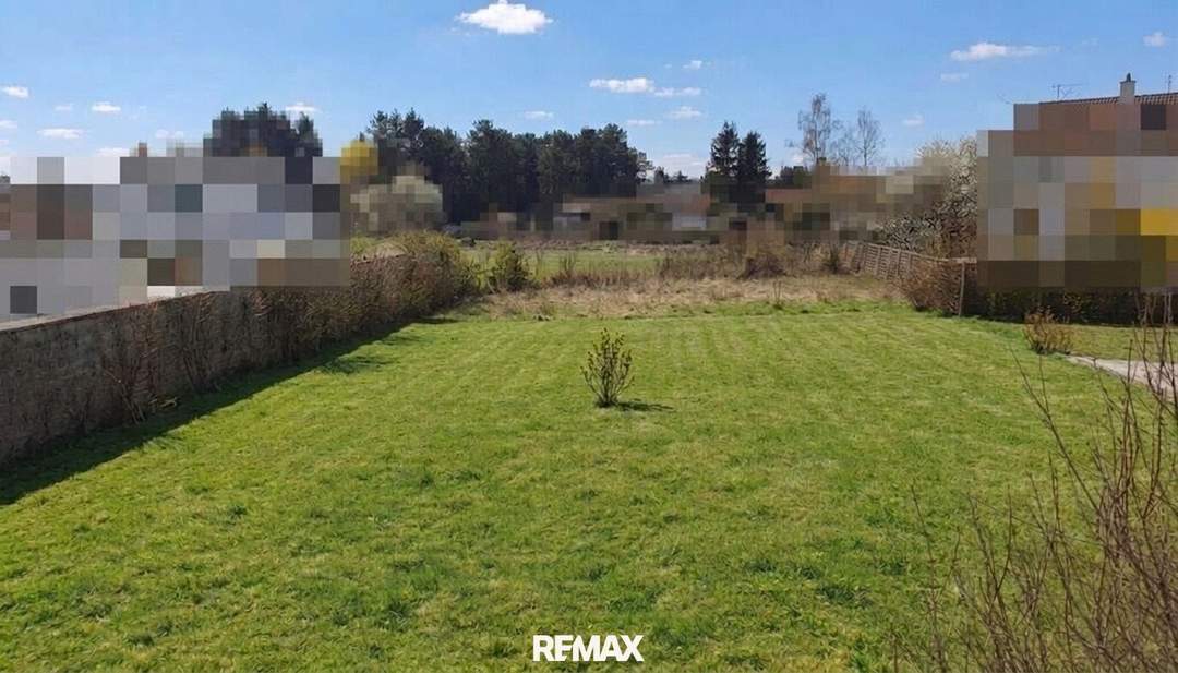 Ihr neues Baugrundstück - groß, eben, sonnig!