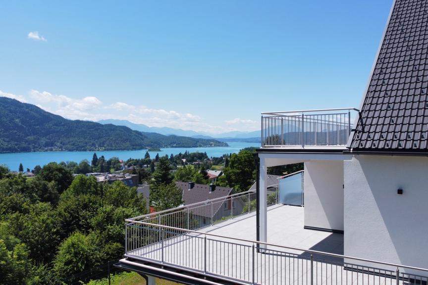 Erstbezug-Eigentumswohnung mit Traumblick auf den Wörthersee! Touristische Nutzung möglich!, Wohnung-kauf, 565.000,€, 9210 Klagenfurt Land