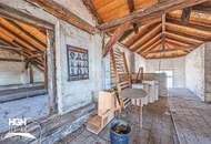 2325 Himberg Großes Grundstück mit heller beheizter HALLE, Außenfläche und bestandsfreiem Mehrparteienhaus mitten in Himberg