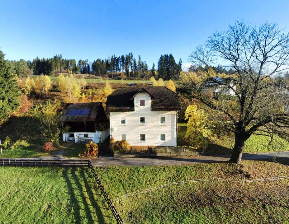 Traumhaftes Baugrundstück in Villach-Vassach mit Altbestand – Sonnig, ruhig und mit Weitblick