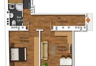 Moderne 2-Zimmerwohnung nahe U4