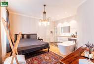 Stilvoll kernsanierte Altbauwohnung beim Servitenviertel mit Design-en-Suite-Badezimmer und Hof-Balkon-Option!