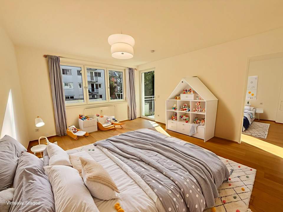 WUNDERSCHÖNE und SONNIGE 2 Zimmer Wohnung mit BALKON in 1160!