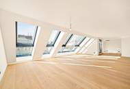 Top-Penthouse am Naschmarkt mit spektakulärer Dachterrasse und atemberaubendem Blick über Wien