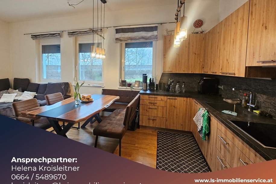 Geräumige, barrierefreie 4-Zimmer-Wohnung mit Garten und Doppelcarport in Lafnitz, Wohnung-kauf, 290.000,€, 8233 Hartberg-Fürstenfeld