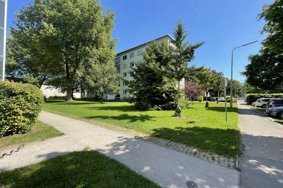 Im grünen Niedernhart/Spallerhof 2-Raum-Wohnung! Sehr gute Infrastruktur! Letzter Stock!, Wohnung-miete, 620,91,€, 4020 Linz(Stadt)