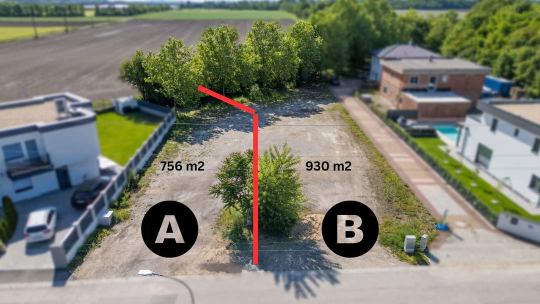 Grundstück A 756m2 in Ruhelage - Schwadorf