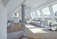 Exklusive Luxus-Dachgeschoss-Maisonette mit 2 Terrassen & Traumblick in Margareten!
