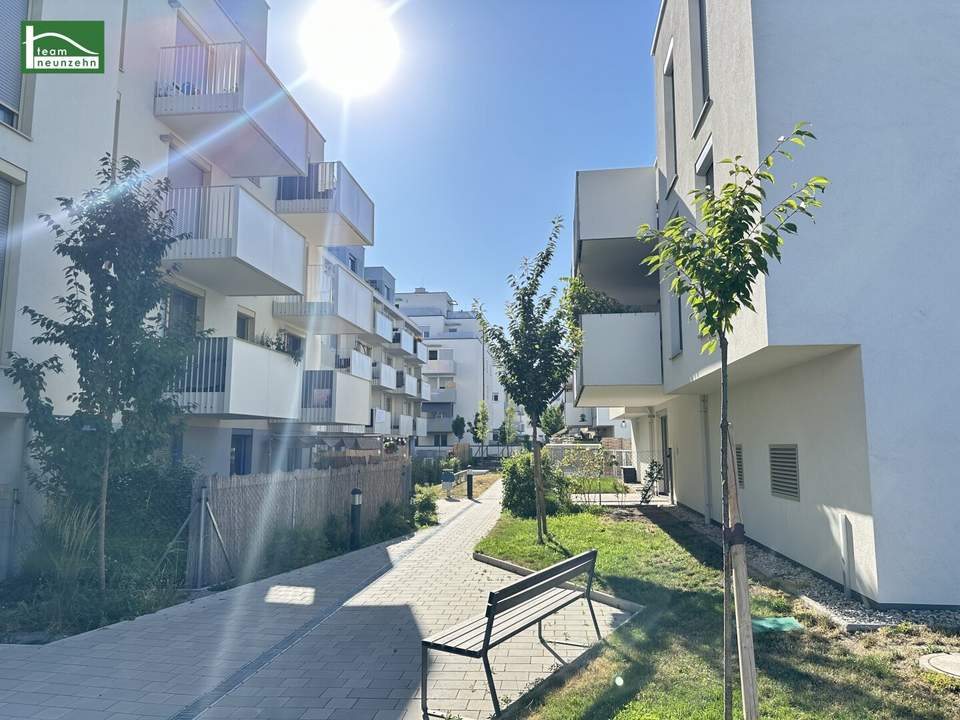 POG 83 - Hochwertige 3-Zimmer Wohnung im Neubau-Viertel zwischen Kagraner Platz und Gewerbepark Stadlau! Ab Juli verfügbar