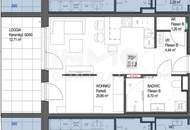 Kompakte Kleinwohnung mit schöner Loggia in den STADTTERRASSEN PEUERBACH - provisionsfrei! ** JETZT FRÜHKÄUFER-RABATT!**