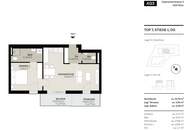 52 m² DG-Wohnung mit 10 m² Freifläche. Penthouse-Feeling direkt an der Alten Donau