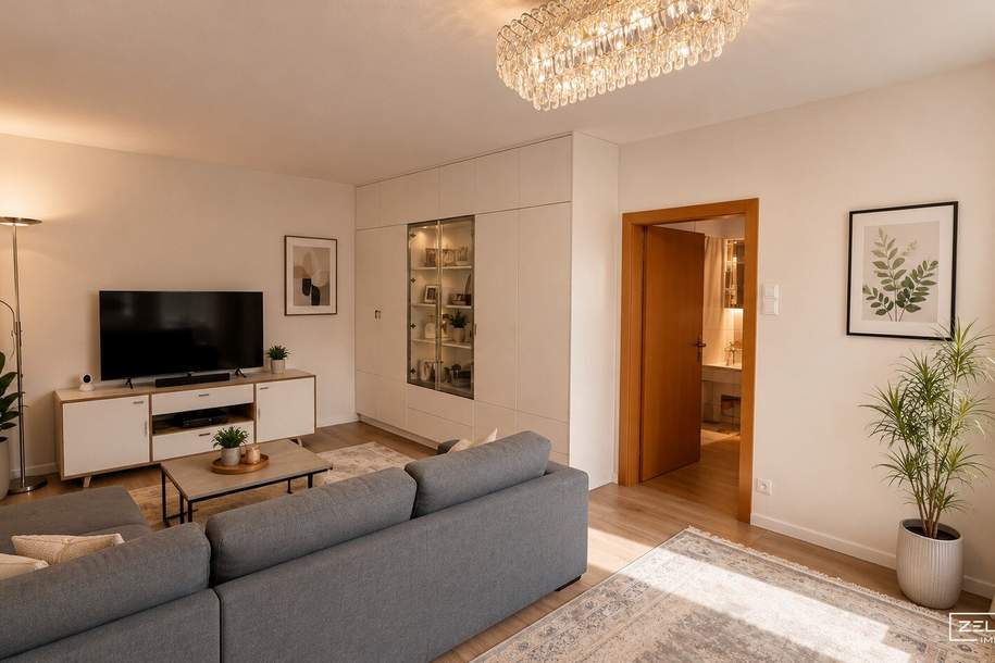 Modernisierte 3-Zimmer-Wohnung mit Loggia &amp; Garagenplatz | ZELLMANN IMMOBILIEN, Wohnung-kauf, 299.000,€, 1230 Wien 23., Liesing