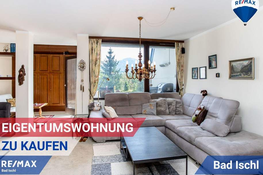 Zweitwohnsitz! Terrassenwohnung mit Ausblick ins Grüne, Wohnung-kauf, 110.000,€, 4820 Gmunden