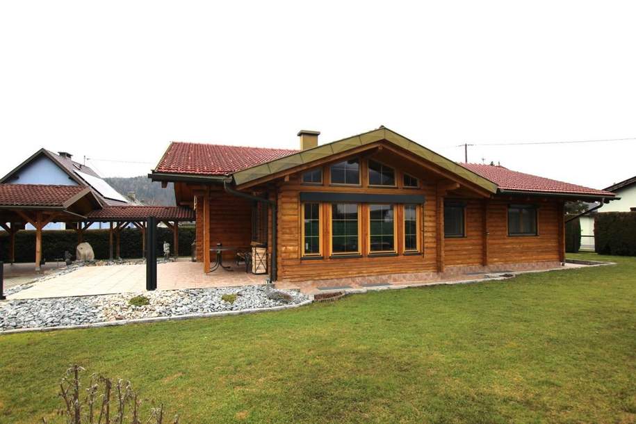Charmantes Holzblockhaus in Top-Zustand in Ferlach, Haus-kauf, 619.500,€, 9170 Klagenfurt Land